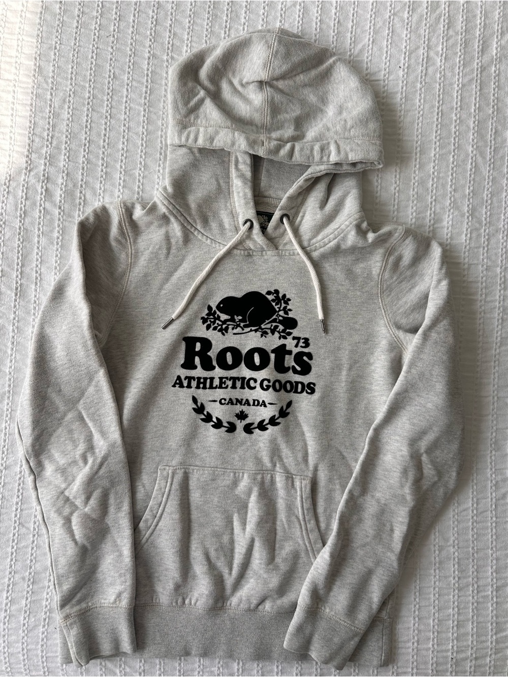Roots: Light Gray Hoodie